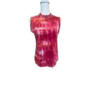 PILCRO YOGA TYE DYE SLEEVELESS WOMENS TOP SIZE XS